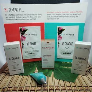 Clarins 6 Piece Custom Set - New/Sealed